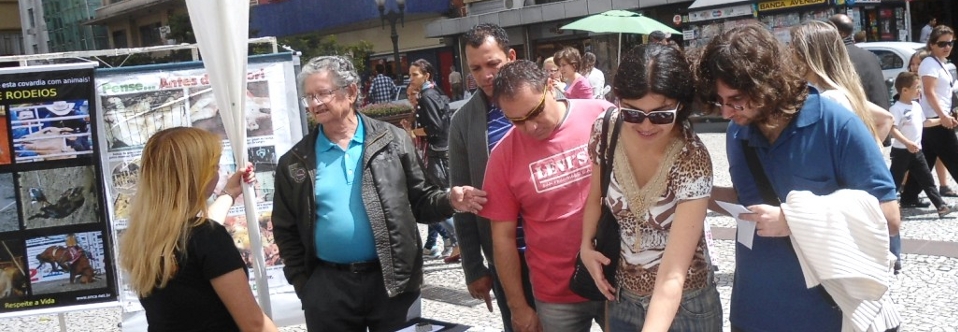 Novo ato pelos Direitos Animais em Curitiba (PR)